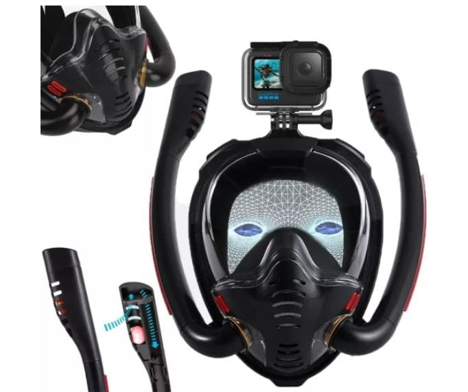 MASKA DO SNORKELINGU NURKOWANIA  L,XL PRO (50sztuk).JPG